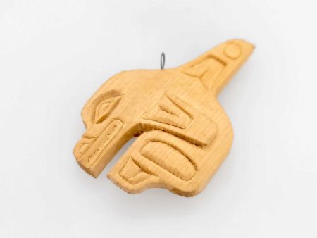 Cedar Killer Whale Cutout Pendant Hot on Sale