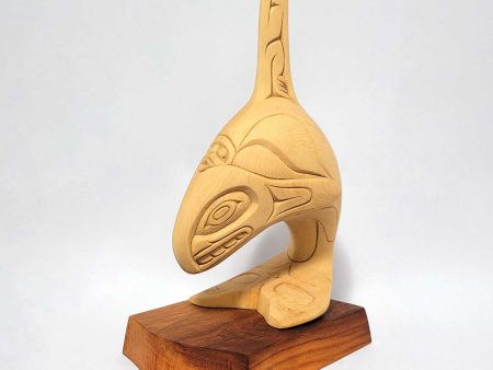 Cedar Orca Sculpture Discount