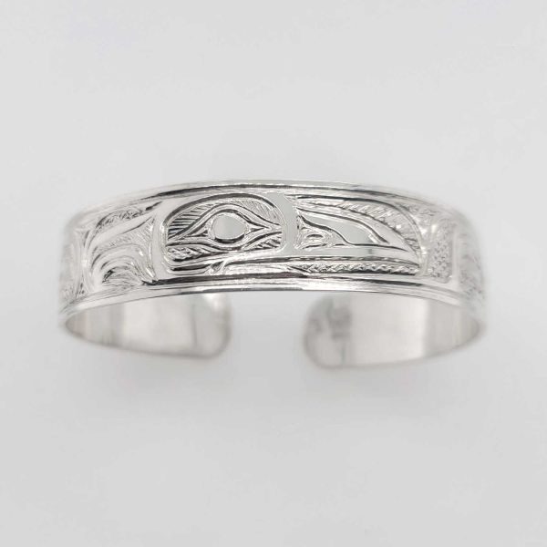 Silver 1 2  Raven Bracelet Online